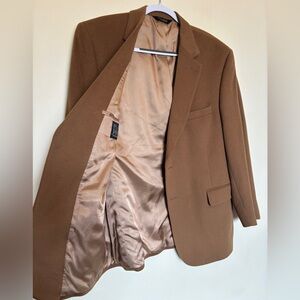 Jos A. Bank Blazer Mens 44S 100% Cashmere Sport Coat Academia Preppy Jacket